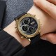 Skmei 1975LGDBK Gold-Black Leather