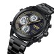 Skmei 1975SBKWT Black-White Steel