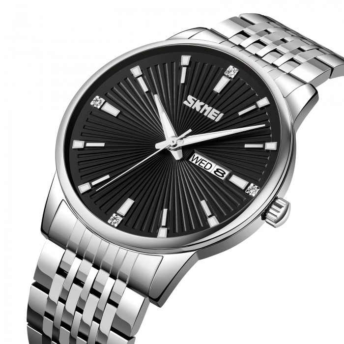 Skmei 9323SIBK Silver-Black