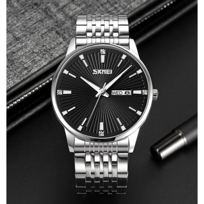 Skmei 9323SIBK Silver-Black
