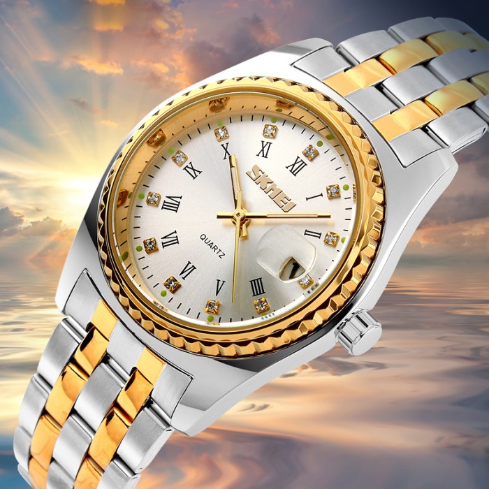 Skmei 9098SI-B Silver Men