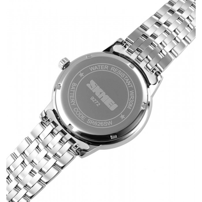 Skmei 9272SISI-S Silver-Silver Lady
