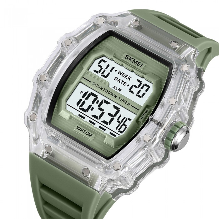 Skmei 2296WTGN White-Green SALE