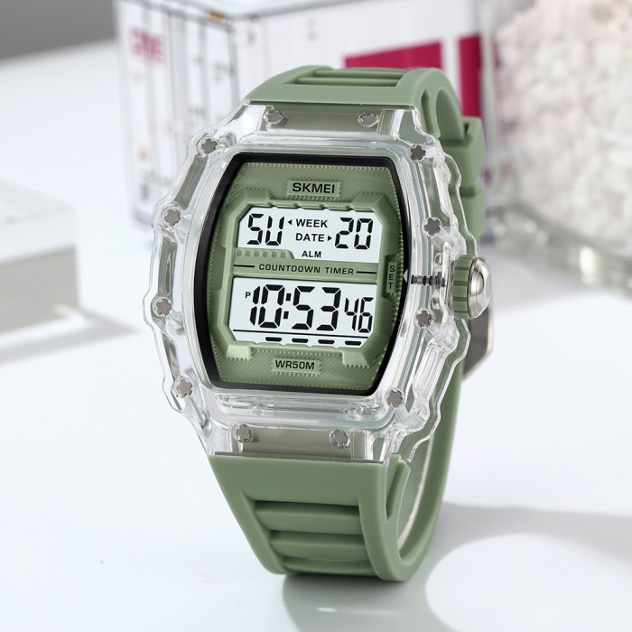 Skmei 2296WTGN White-Green SALE