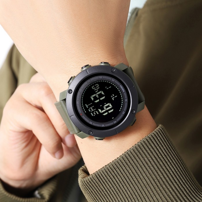 Skmei 2095AG Army Green Compass