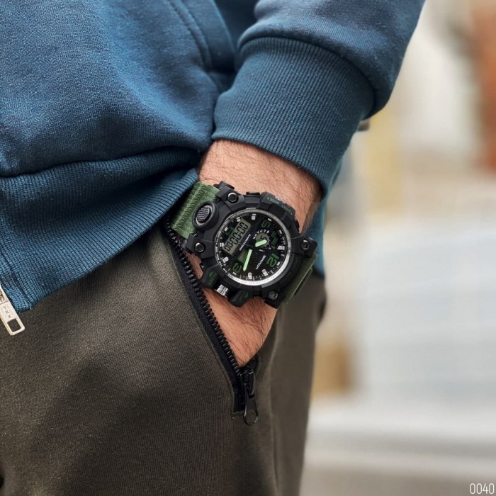 Sanda 742 Green-Black