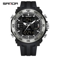 Sanda 6029 Black-Silver
