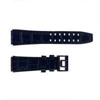 Ремінець шкіряний 22 мм Black