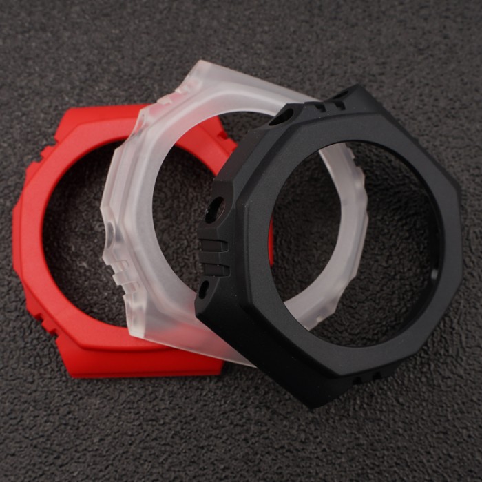 Ремінець + безель (рант) для Casio G-Shock GA-2100 Red SI