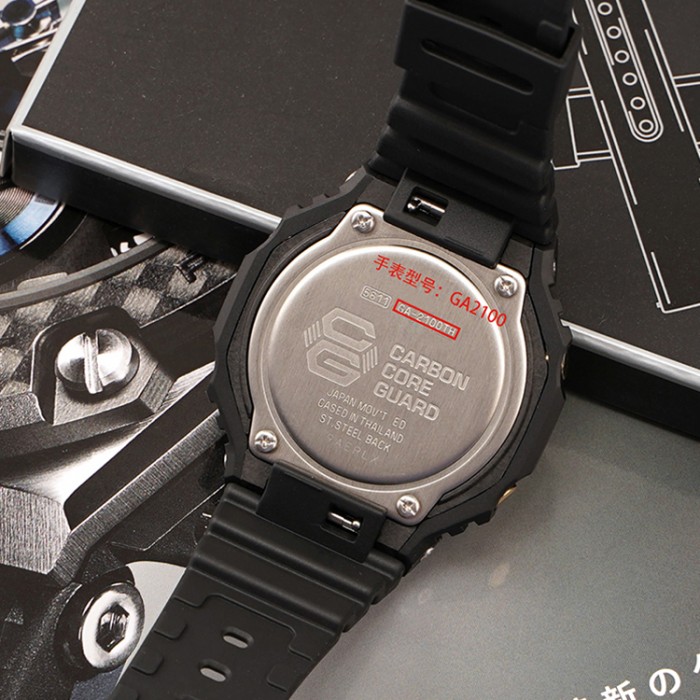Ремінець + безель (рант) для Casio G-Shock GA-2100 Black GD