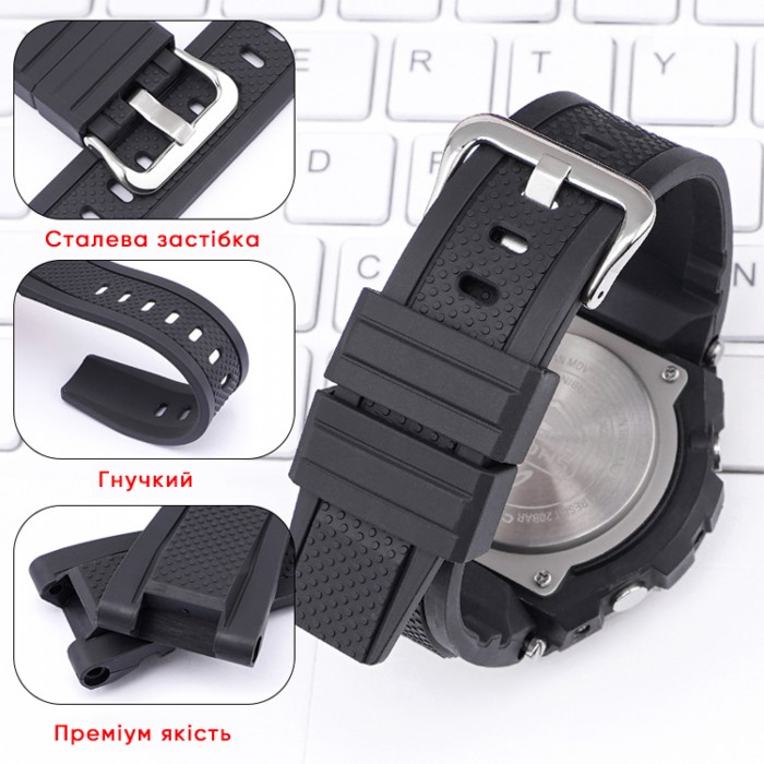 Ремінець для Casio G-Shock GST-W300 Brown SI