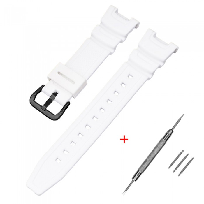 Ремінець для Casio SGW-100 White BK