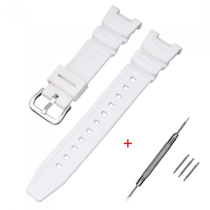 Ремінець для Casio SGW-100 White SI