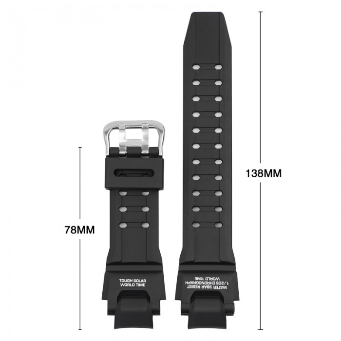 Ремінець для Casio G-Shock GA-1000 Orange SI
