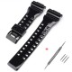 Ремінець для Casio G-Shock GA-100/110/120 Black-Glossy BK