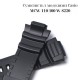 Ремінець для Casio G-Shock MCW-100H/110H, AE-2000/2100 W-S220, HDD-S100, WV-200 Red Black