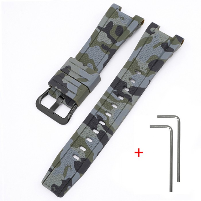 Ремінець для Casio G-Shock GST-W300 Camo Green BK
