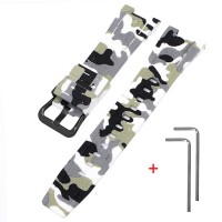 Ремінець для Casio G-Shock GST-W300 Camo White BK