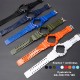 Ремінець + безель (рант) для Casio G-Shock GA-100 Army Green-Glossy SI