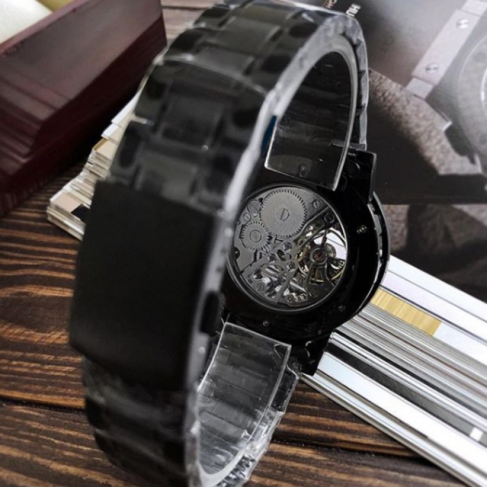 Winner 8012 Diamonds Automatic Black-Gold