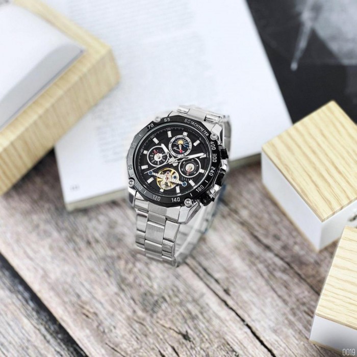 Forsining 6913 Silver-Black