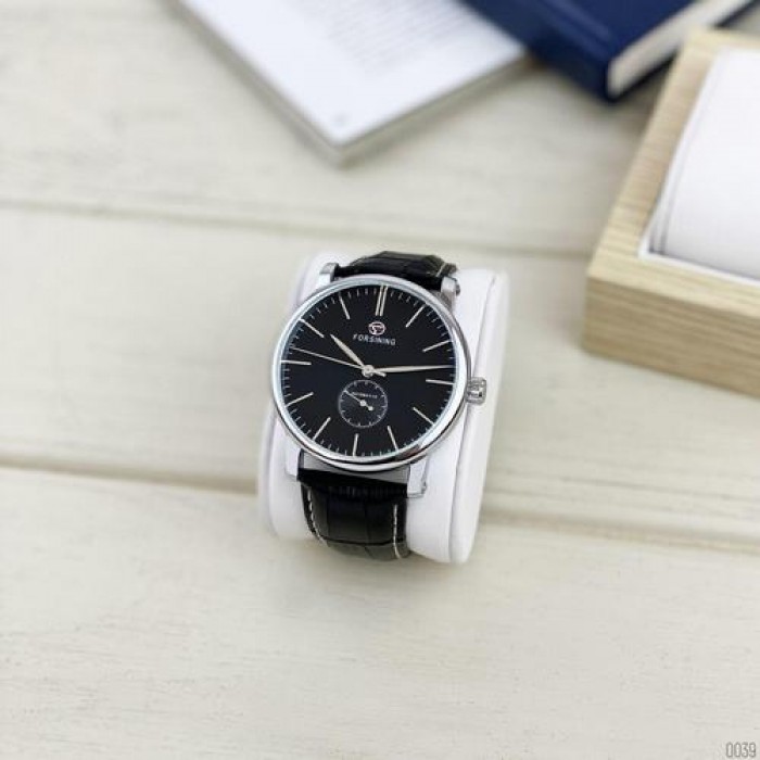 Forsining 8214 Silver-Black
