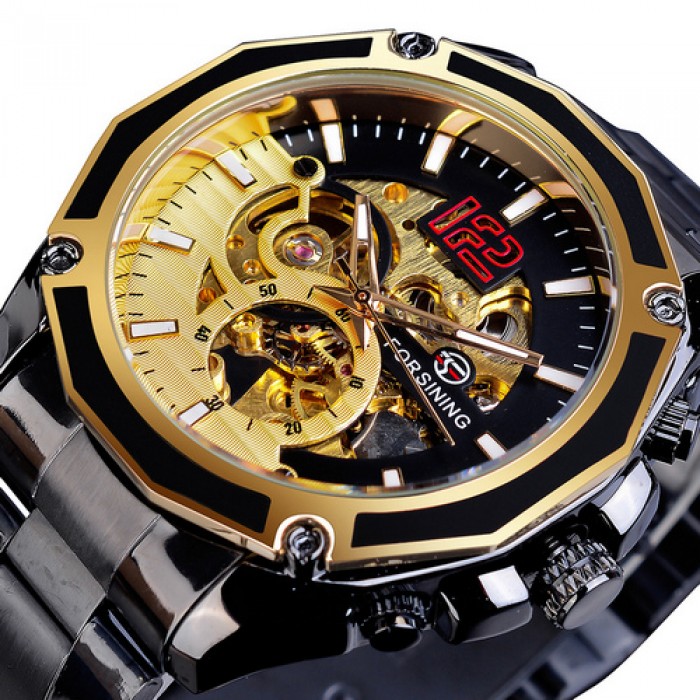 Forsining 8207 Black-Gold