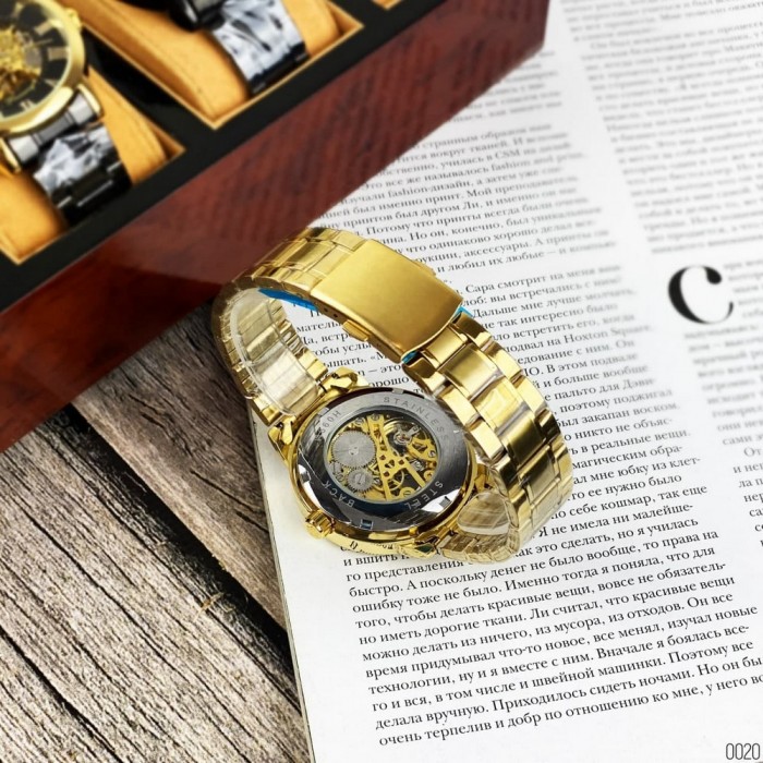 Forsining 8099 Gold-White