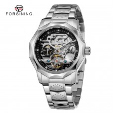 Forsining 8240 Silver Black