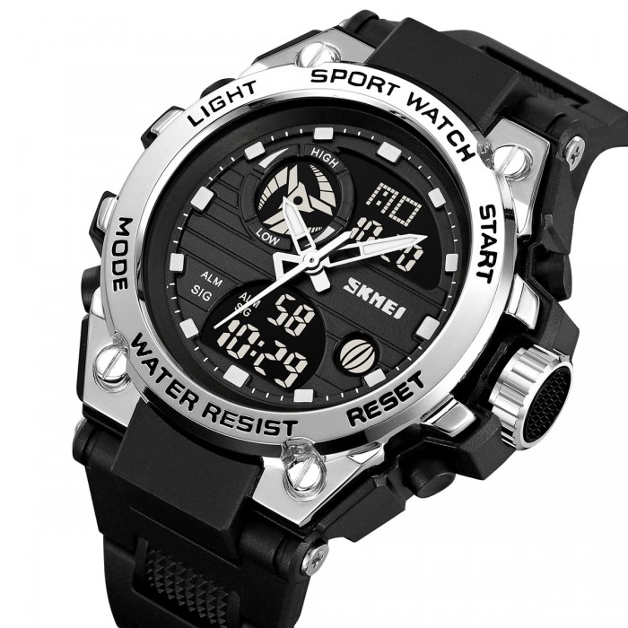 Skmei 2360BKSI Black-Silver