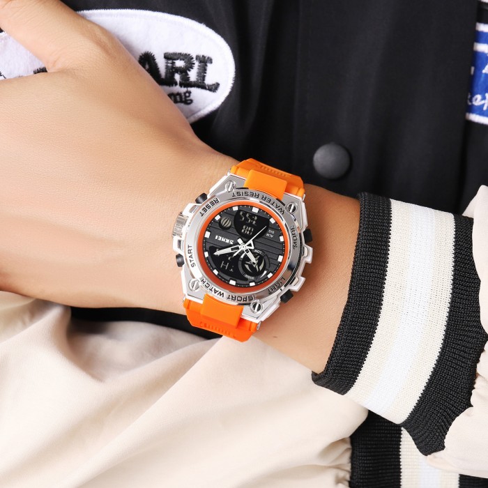 Skmei 2360WTOG White-Orange