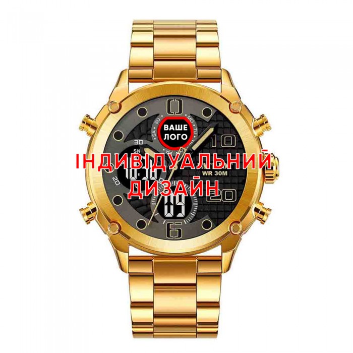Awarder 017 Gold-Black Steel Індивідуальний дизайн