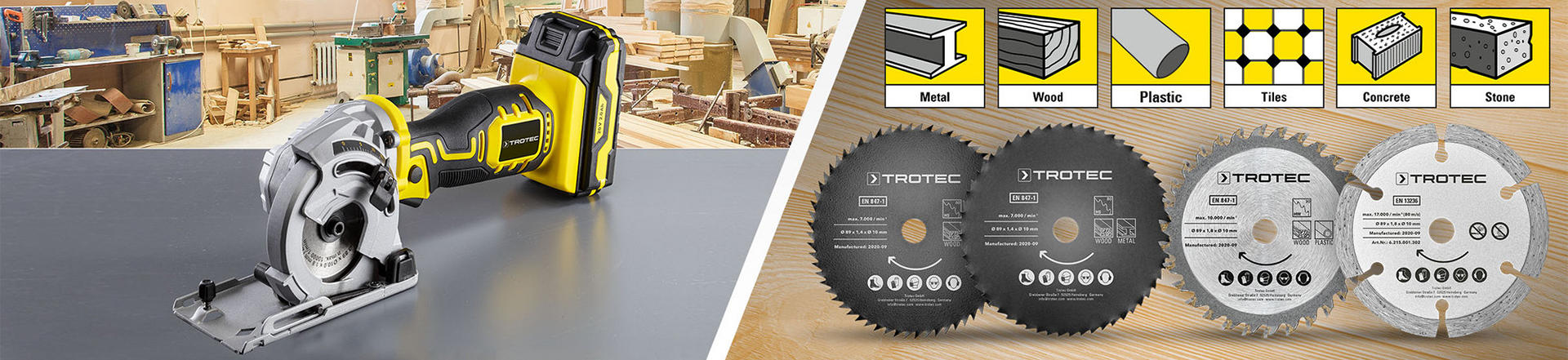 Trotec 1 HSS 89х10х1.4 HS60/HS80 Metal (2 шт)