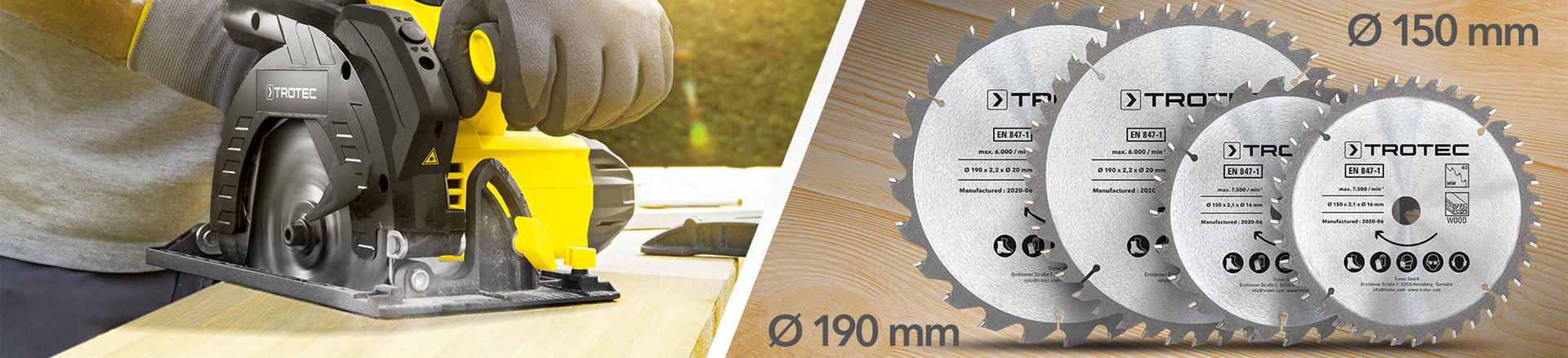 Trotec 150х16х2,1 HW40 Wood