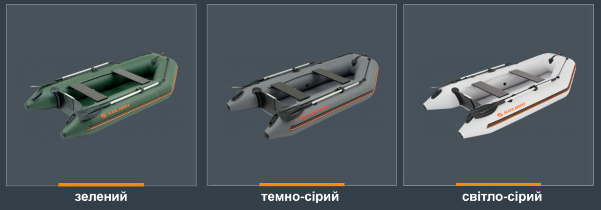Серія моторних човнів Kolibri Standart